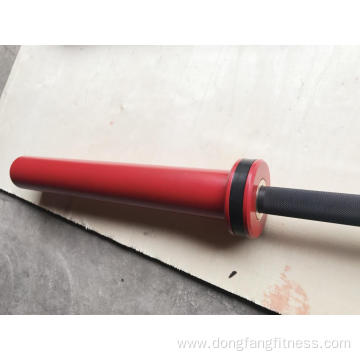 Black ceramic resin female pole with red sleeve